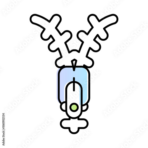 Cap with Twist-Off Symbol Representing Airtight Closure and Freshness. Preservation and Leak-Proof