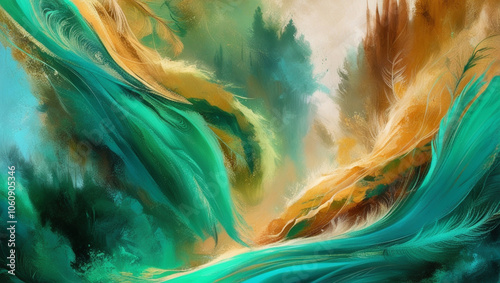 feathers background