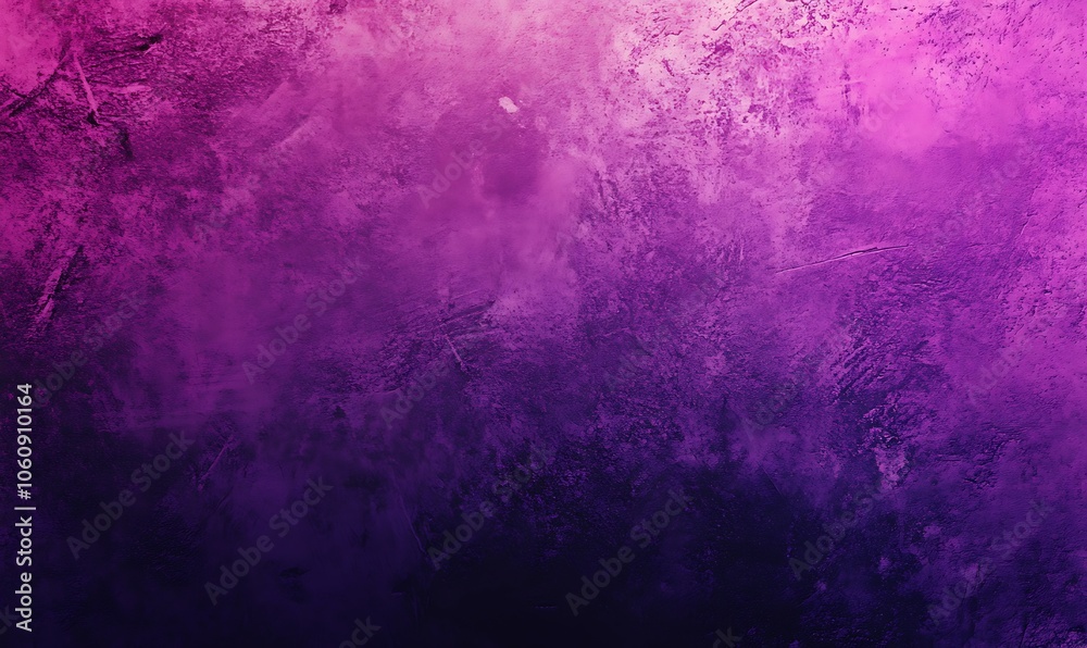 Obraz premium Creating a Serene Atmosphere with a Grainy Gradient Background in Dark Purple and Pink for Visual