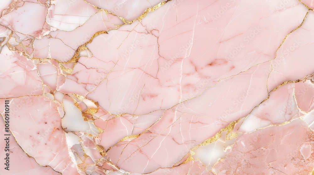 Light Pink Marble Elegance, an exquisite display of light pink marble showcasing delicate white and gold veining, creating a soft and sophisticated three-dimensional backdrop. Light Pink Marble Elegance, an exquisite display of light pink marble showcasing delicate white and gold veining, creating a soft and sophisticated three-dimensional backdrop.