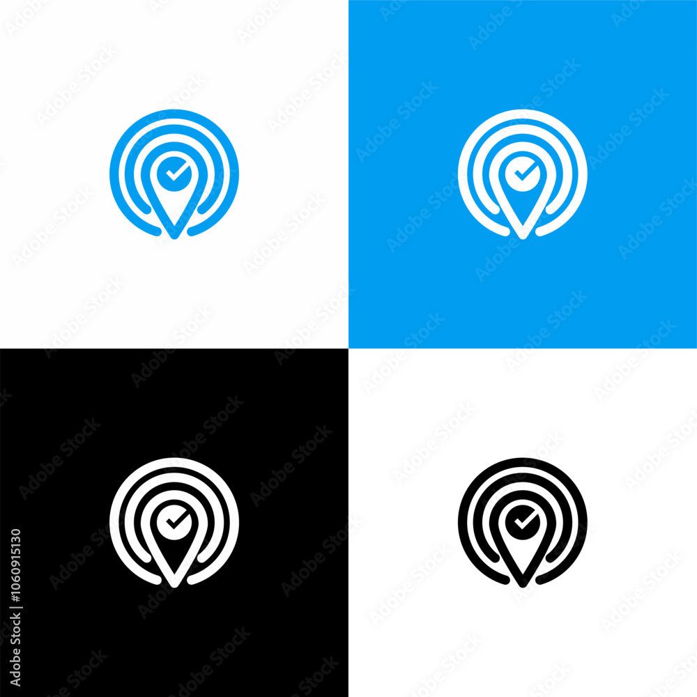 detection of tracking pin map technology logo detection of tracking pin map technology logo