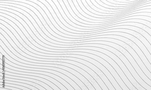 simple white background design with wavy line pattern