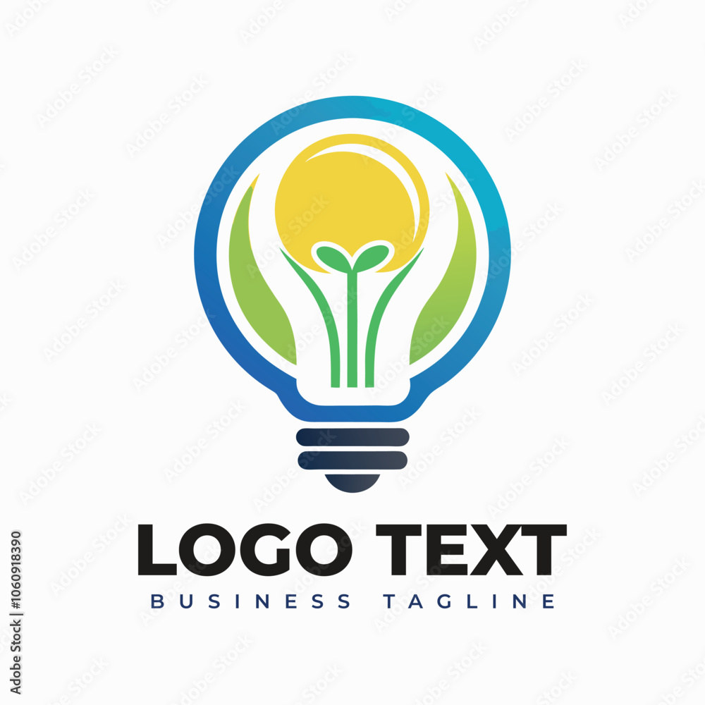 Light bulb logo design Light bulb logo design