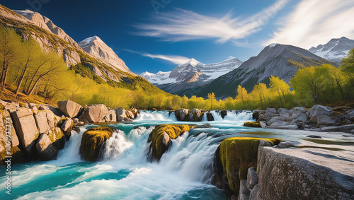 Crystal Clear Mountain River: Capturing Untouched Beauty