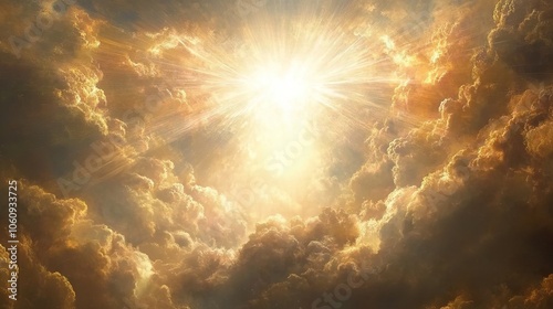 The Bible, the Book of Genesis, God created light. And God said, Let there be light: and there was light.