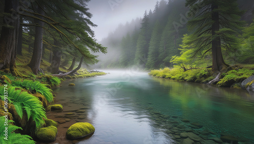 Crystal Clear Mountain River: Capturing Untouched Beauty