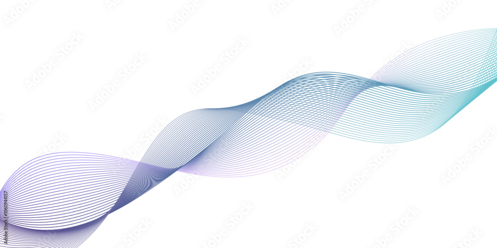 Wave lines is floating randomly, creative curved floating wave line elegant white striped.abstract wave element for design green and white line. Professional business presentation background. Wave lines is floating randomly, creative curved floating wave line elegant white striped.abstract wave element for design green and white line. Professional business presentation background.