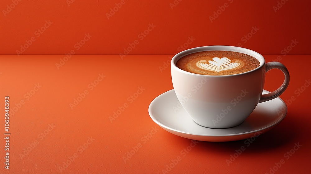 Obraz premium cup of coffee on the table