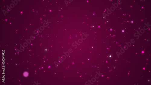 Photos Vivid purple 4K background with scattered particles, creating a festive and cheerful atmosphere