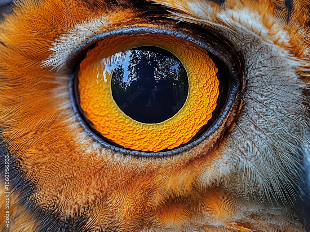 A striking photo of an owl, showcasing its intense gaze and intricate feather patterns. Perfect for prints, posters, or decor, bringing the mystery and beauty of this nocturnal hunter into any space! A striking photo of an owl, showcasing its intense gaze and intricate feather patterns. Perfect for prints, posters, or decor, bringing the mystery and beauty of this nocturnal hunter into any space!