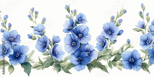 Flower isolated on white:  Beautiful purple flower on White Background, Blossom, Flower rose