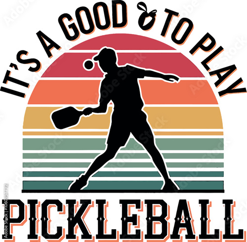 Pickleball T-shirt Design