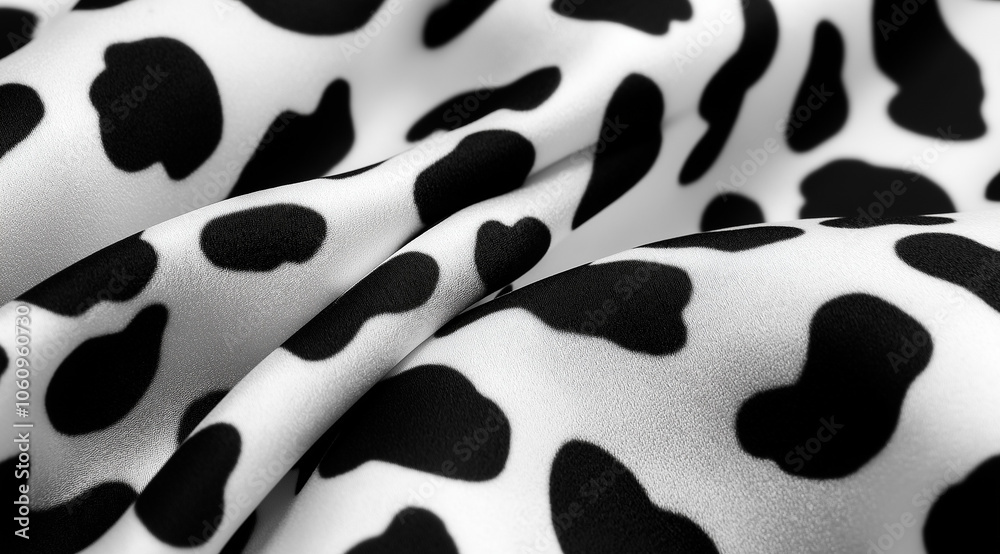 Leopard fur-inspired pattern featuring dense, small black spots and organic shapes scattered across a white canvas, giving a natural animal print appearance Leopard fur-inspired pattern featuring dense, small black spots and organic shapes scattered across a white canvas, giving a natural animal print appearance