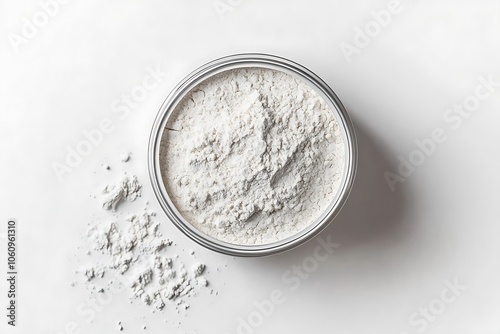 powder milk on bowl
