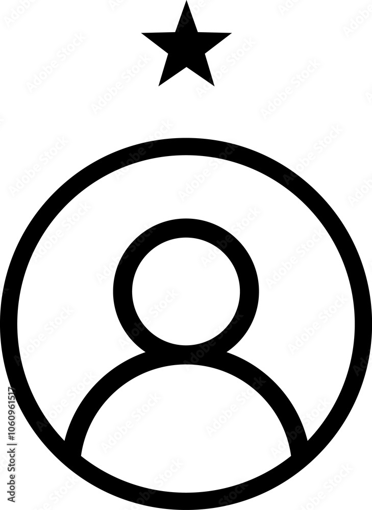 Customer experience vector icon. 1 to 5 star satisfaction rating vector icon sign, work experience symbol.