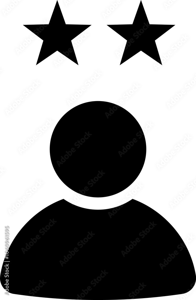 Customer experience vector icon. 1 to 5 star satisfaction rating vector icon sign, work experience symbol. Customer experience vector icon. 1 to 5 star satisfaction rating vector icon sign, work experience symbol.