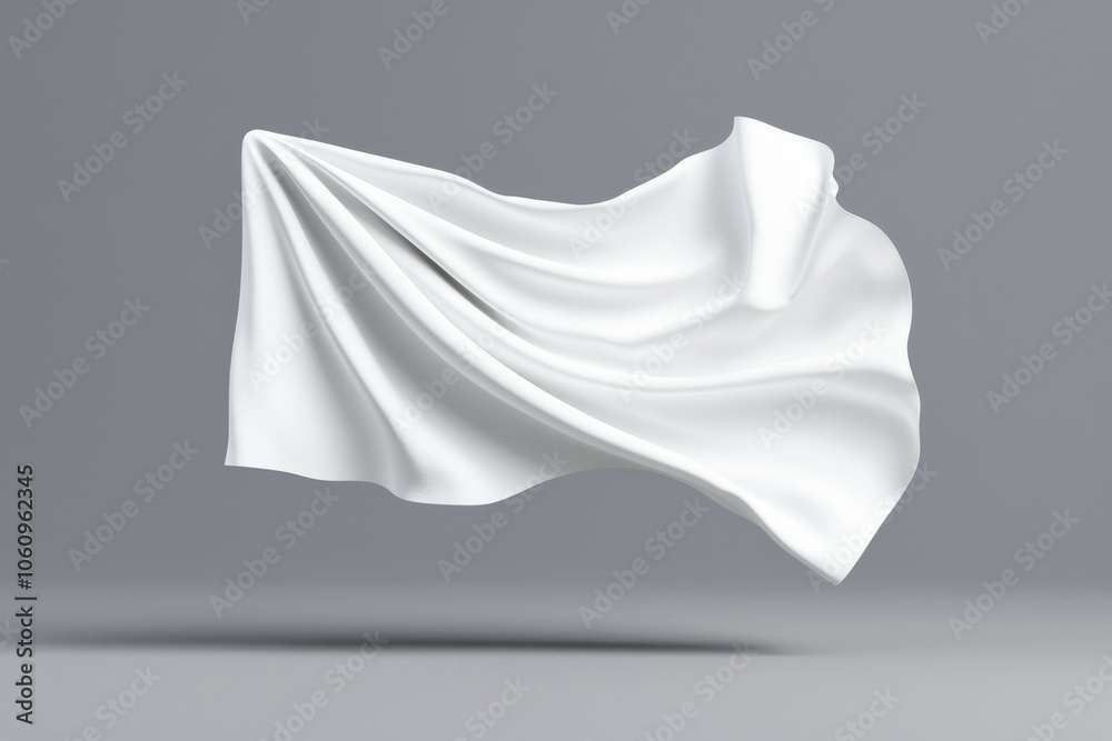 Silk fabric cutout on transparent background. Silk fabric cutout on transparent background.