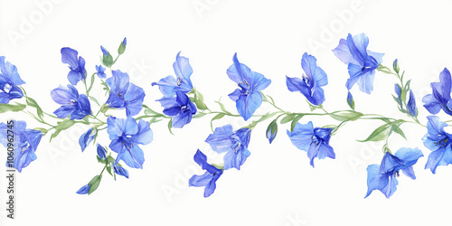 Flower isolated on white:  Beautiful purple flower on White Background, Blossom, Flower rose