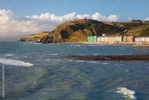 Принти на полотні Aberystwyth, Ceredigion, Dyfed, West Wales, UK.