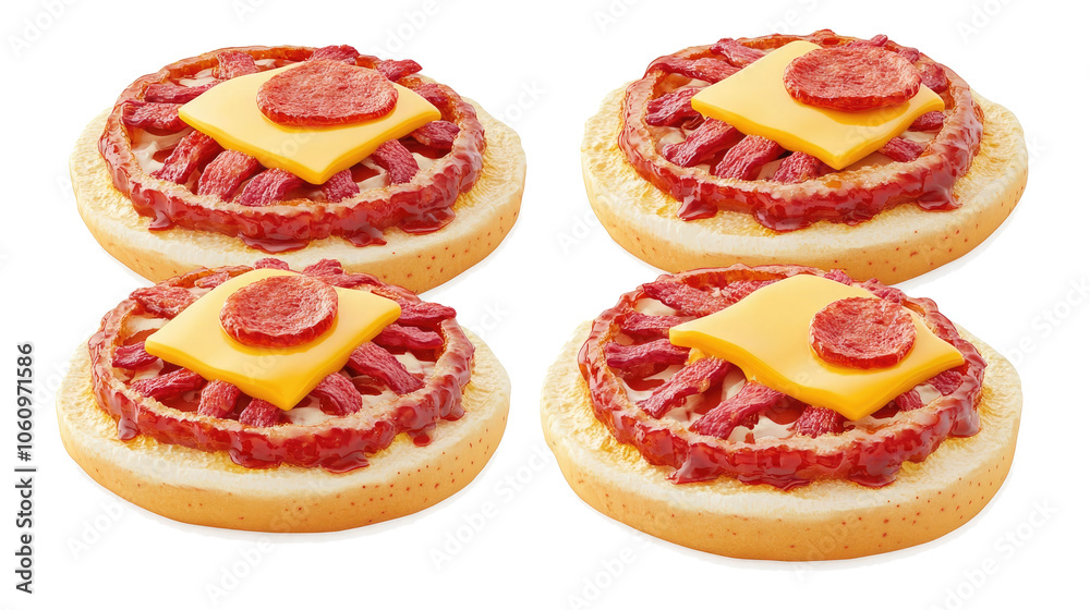 Delicious Bacon Cheeseburgers With Extra Cheese on Soft Buns Generative AI Delicious Bacon Cheeseburgers With Extra Cheese on Soft Buns Generative AI
