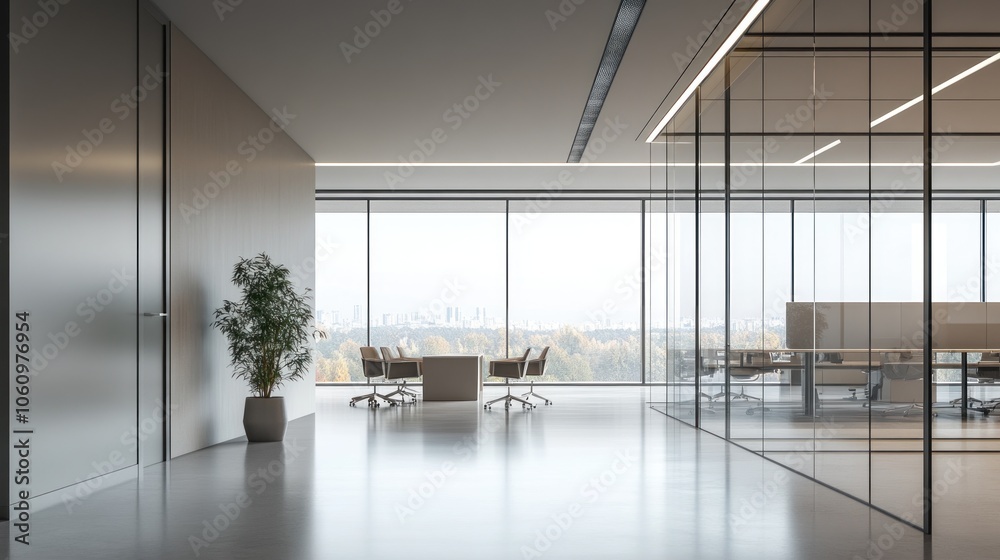 Fototapeta premium Modern Office Interior Design