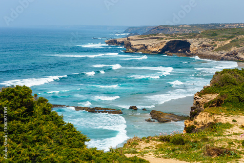Praia de Monte Cl?rigo, Algarve, Portugal
