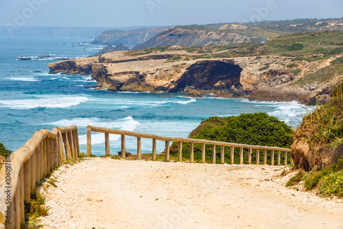 Praia de Monte Cl?rigo, Algarve, Portugal