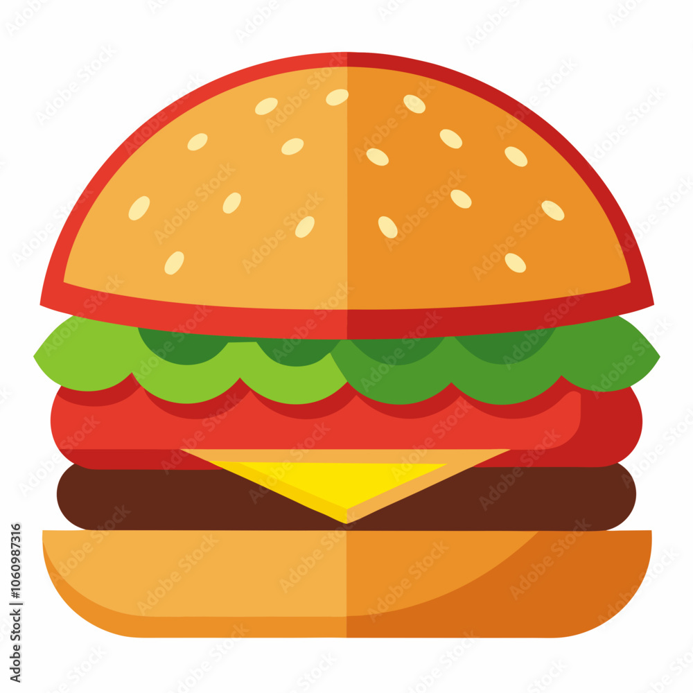 burger and fries burger and fries