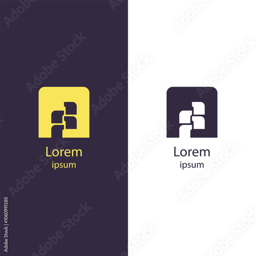 Logo-376
Clean abstract logo with modular block shapes, perfect for branding tech companies, construction firms, smart tools, or team collaboration platforms. Vector design.