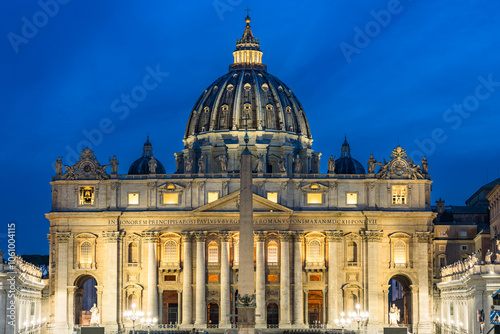 St. Peter's Basilica in Vatican, Italy