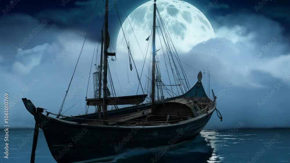 night moonlight Illuminated wooden fluffy clouds boat abandoned cloud rowing starry sky exploration flying cruise animation abstract beauty blue calm colourful light cumulus dream dreamlike aethereal night moonlight Illuminated wooden fluffy clouds boat abandoned cloud rowing starry sky exploration flying cruise animation abstract beauty blue calm colourful light cumulus dream dreamlike aethereal