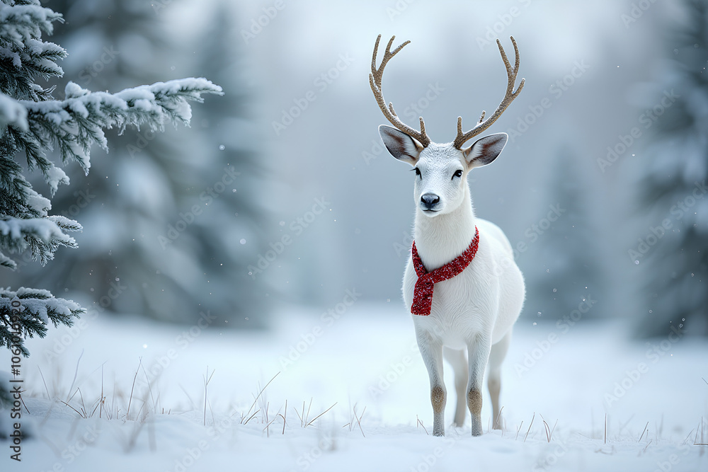 winter background with Christmas decorations winter background with Christmas decorations