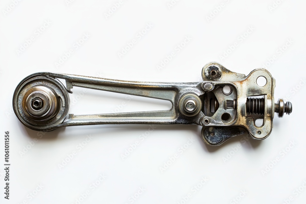 Window Regulator for Car - Mechanical Parts - Isolated on White background, automotive part, car door window regulator, metal, repair, replacement, upgrade Window Regulator for Car - Mechanical Parts - Isolated on White background, automotive part, car door window regulator, metal, repair, replacement, upgrade