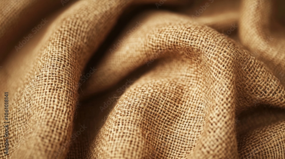 Textured Linen Fabric Close-up: A soft focus macro shot of a natural linen fabric, capturing the subtle texture and warm tones of the material. Textured Linen Fabric Close-up: A soft focus macro shot of a natural linen fabric, capturing the subtle texture and warm tones of the material.
