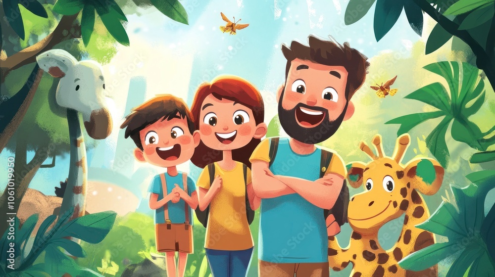 Family Adventure in the Jungle