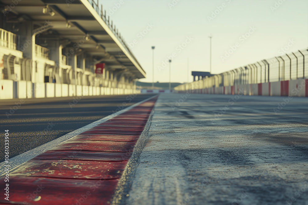 A View of a Race Track A View of a Race Track