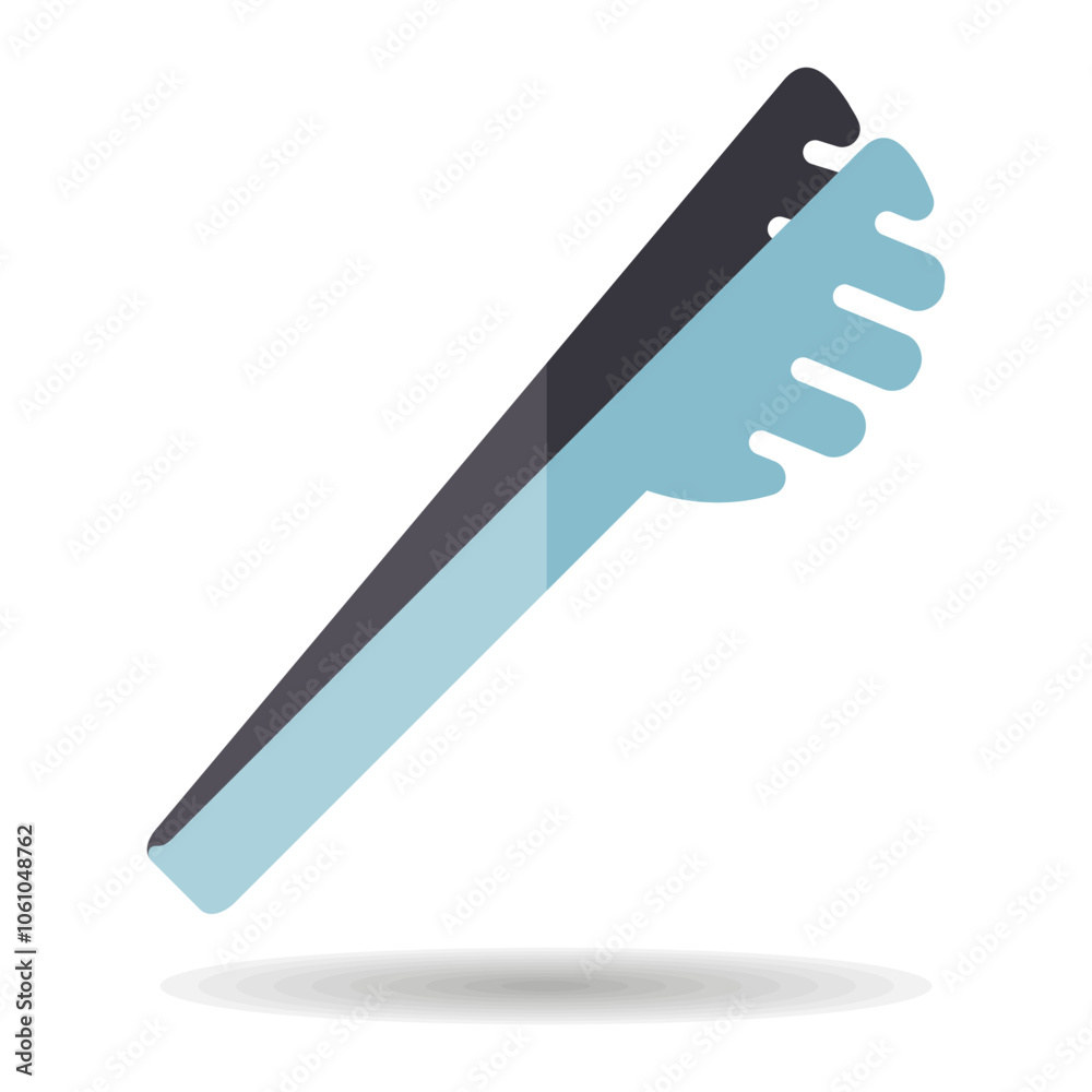 Spaghetti tongs vector icon. Kitchen appliances Spaghetti tongs vector icon. Kitchen appliances