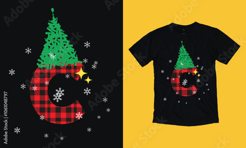 C christmas t shirt design free template , santa clause, wine mas