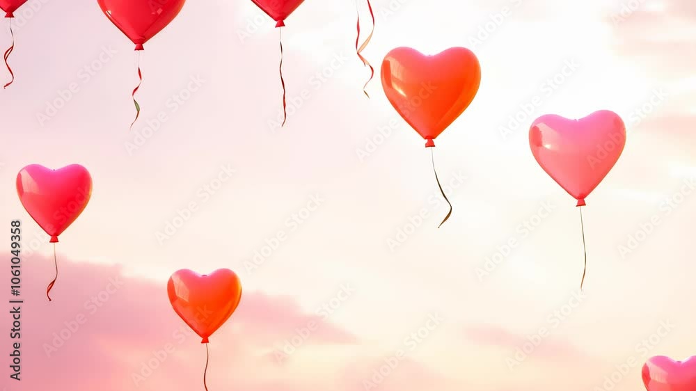 heart shaped balloons