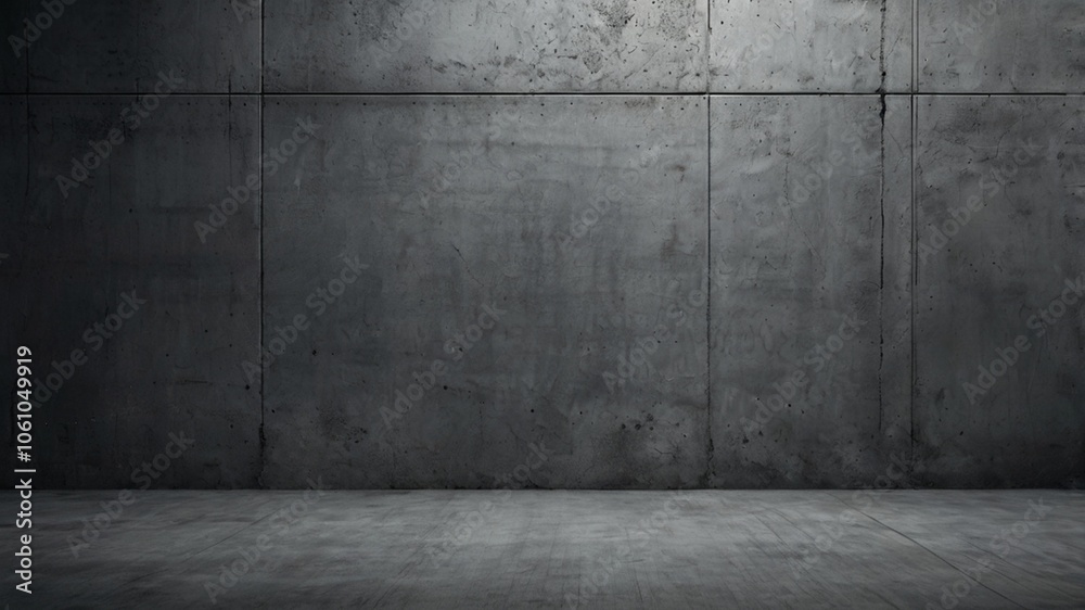 Grey, textured, concrete wall background with soft, ambient light creating a smooth, blurred effect, adding depth, subtle detail, and muted tones, conveying calmness, simplicity, elegance, and an indu Grey, textured, concrete wall background with soft, ambient light creating a smooth, blurred effect, adding depth, subtle detail, and muted tones, conveying calmness, simplicity, elegance, and an indu