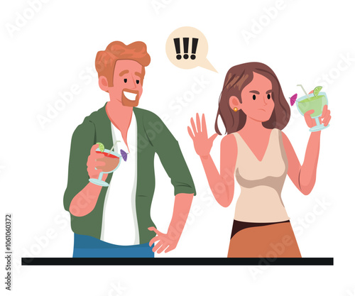 girls and women in various situations