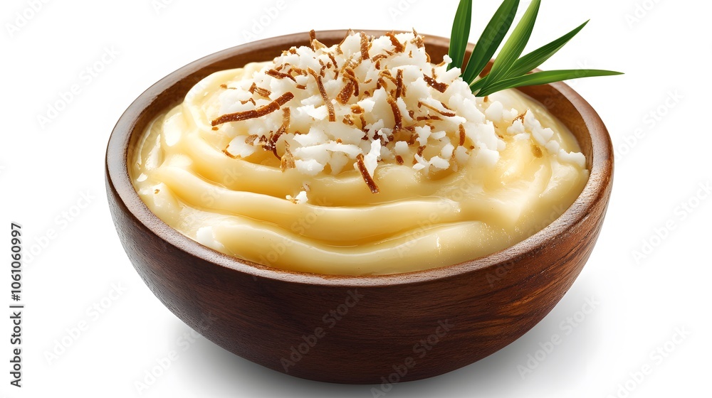 Food, Brazilian Coconut Custard, on Black Background, Abstract Image, Texture, Pattern Background, Wallpaper, Cover and Screen of Smartphone, PC, Laptop, 9:16 and 16:9 Format Food, Brazilian Coconut Custard, on Black Background, Abstract Image, Texture, Pattern Background, Wallpaper, Cover and Screen of Smartphone, PC, Laptop, 9:16 and 16:9 Format