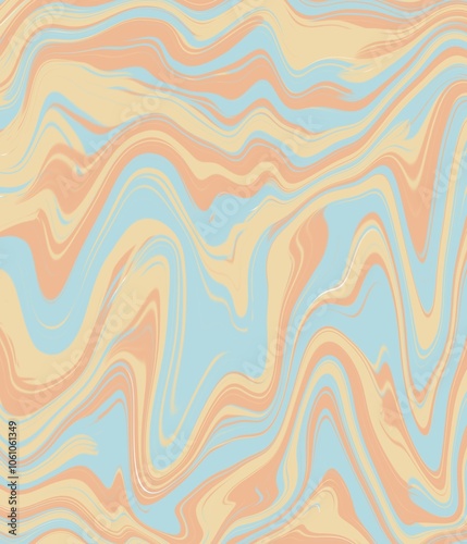 abstract background with waves