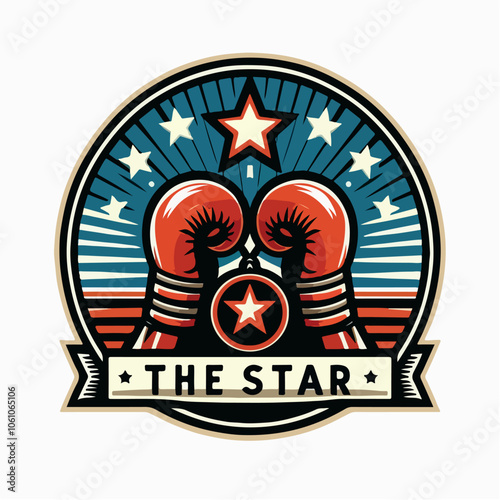 boxing logo illustration
