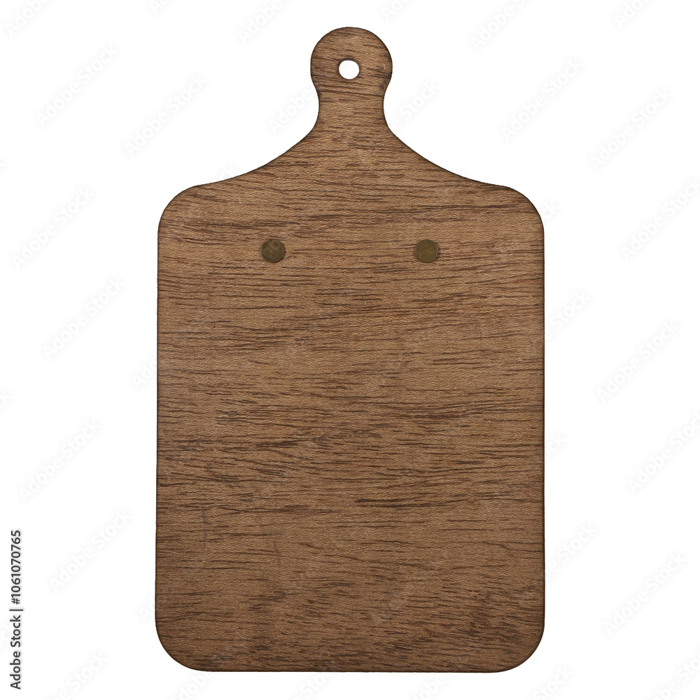 Wooden log serving and chopping board, isolated background Wooden log serving and chopping board, isolated background