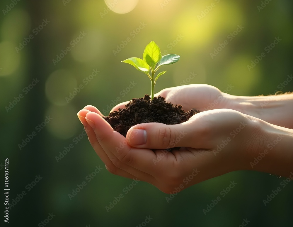 environment cooperation. unity of business people and community together protecting small sprout with hand. future environmental coservation and sustainable esg modernization development environment cooperation. unity of business people and community together protecting small sprout with hand. future environmental coservation and sustainable esg modernization development