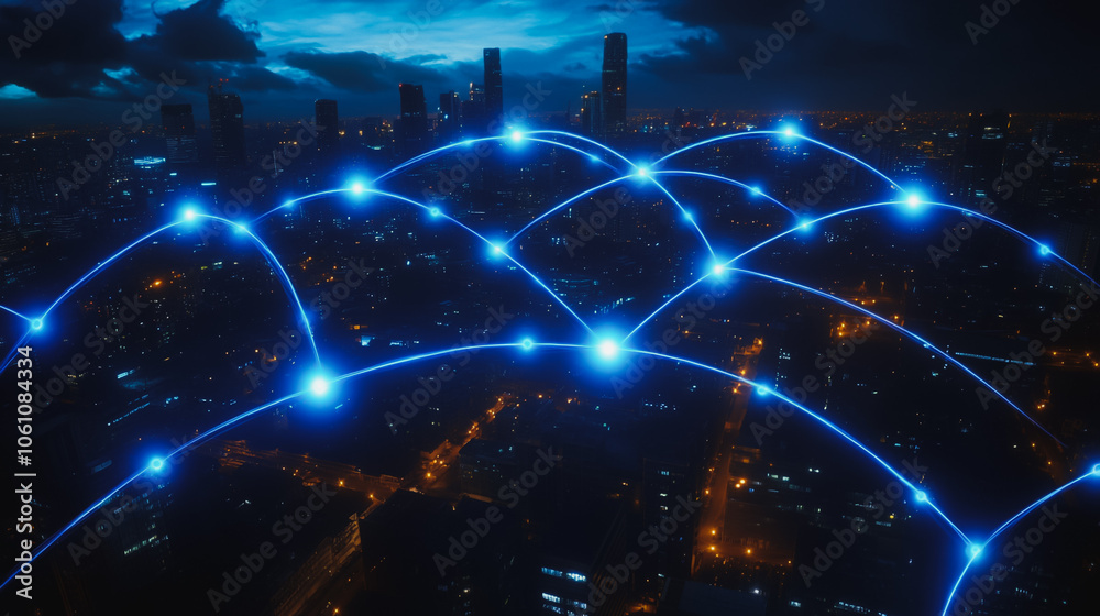 abstract professional business team people innovation connection of line from nail node to node on map background , networking concept abstract professional business team people innovation connection of line from nail node to node on map background , networking concept
