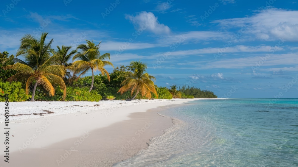 Fototapeta premium Beautiful beach in the Bahamas