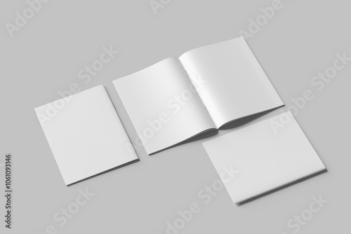 BLANK A4 CATALOG WHITE