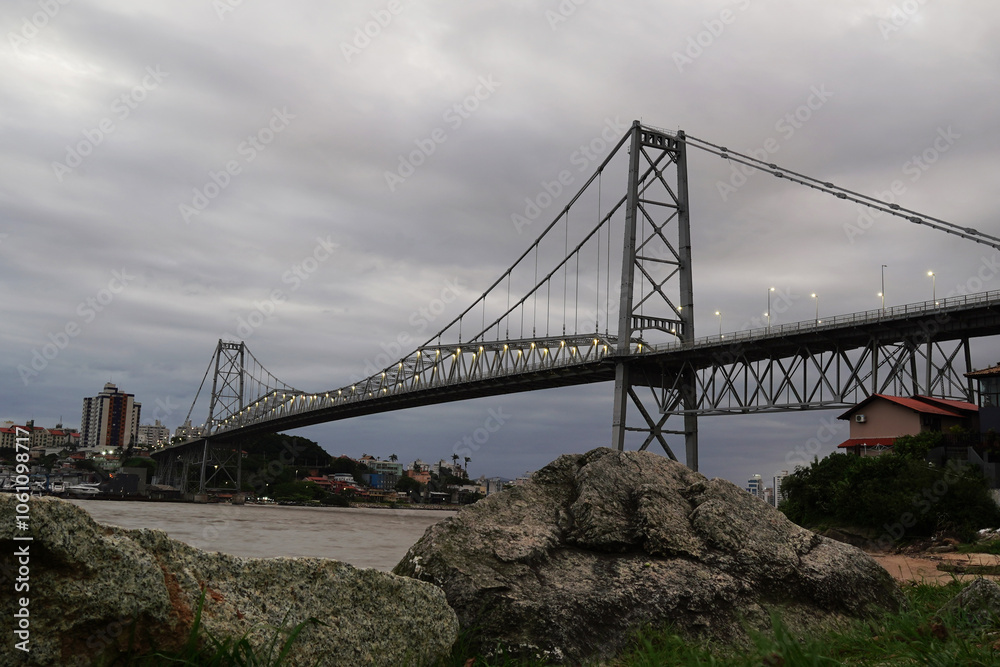 Fototapeta premium Ponte Hercílio Luz Florianópolis - Foto Quadro
